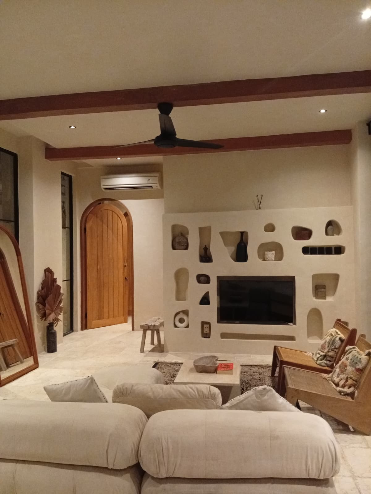 Living room at Villa Avanti